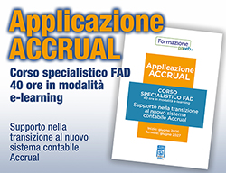<div align=center><b><font color=red>Applicazione ACCRUAL</font></b></div>